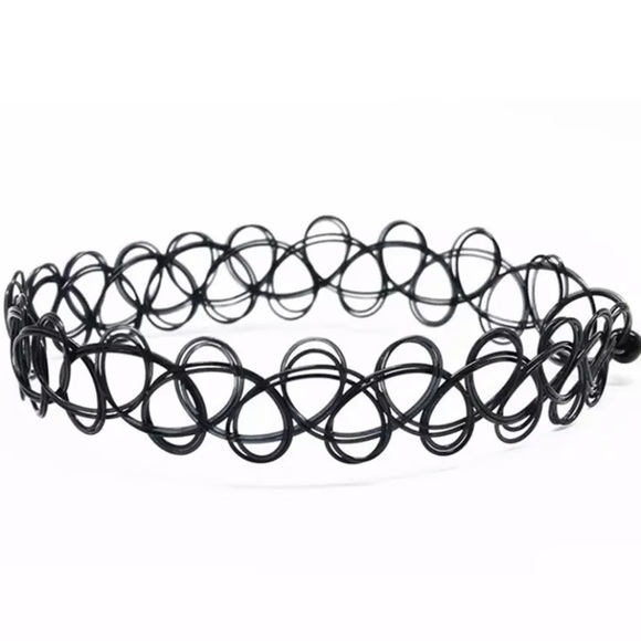 Henna Tattoo 3pc Choker Necklace Set - Picture 4 of 7